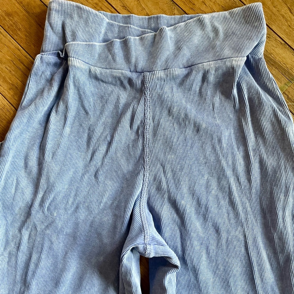 Evsie Lavender Ribbed Pants